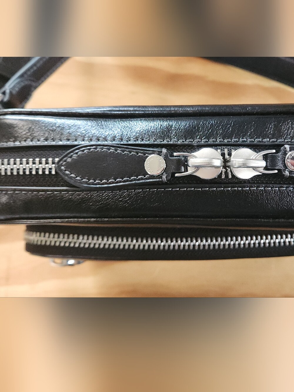 Coach Dakota Bag Black/Silver - Picture 7 of 15